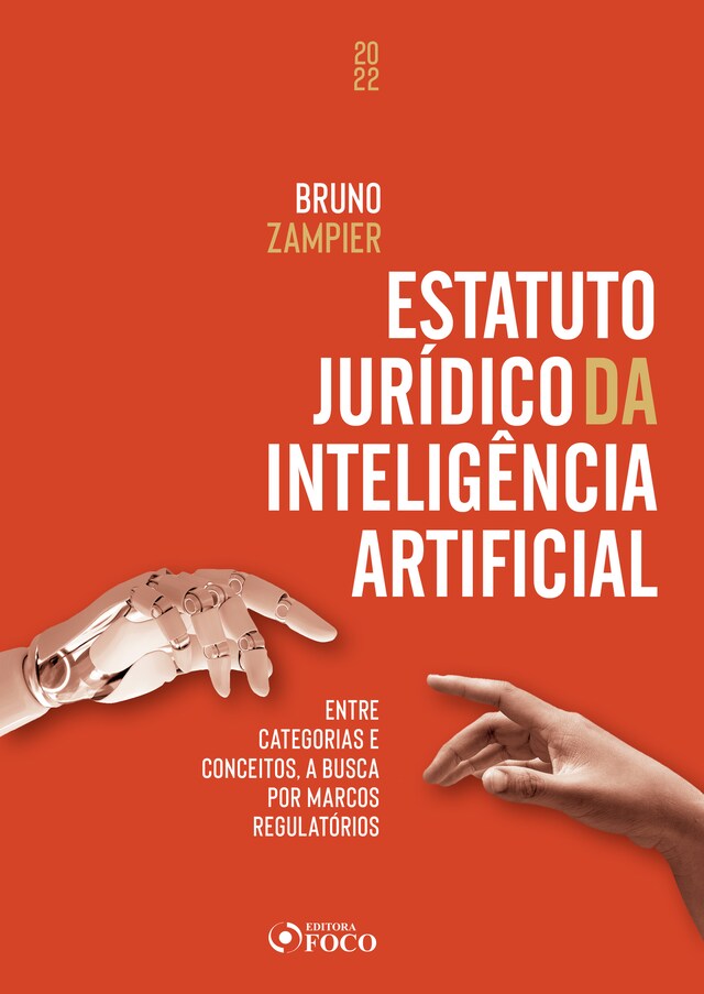 Copertina del libro per Estatuto Jurídico da Inteligência Artificial