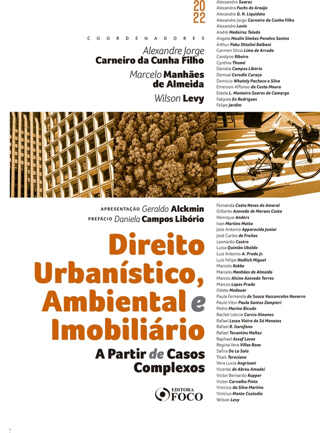 Boekomslag van Direito Urbanístico, Ambiental e Imobiliário a Partir de Casos Complexos