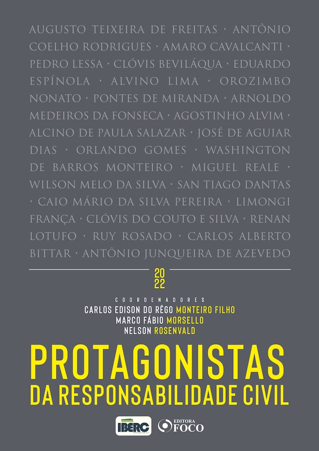 Book cover for Protagonistas da Responsabilidade Civil
