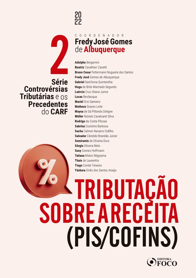 Book cover for Tributação sobre a receita (PIS/COFINS)