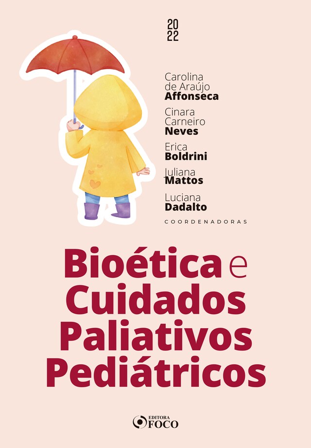 Portada de libro para Bioética e Cuidados Paliativos Pediátricos