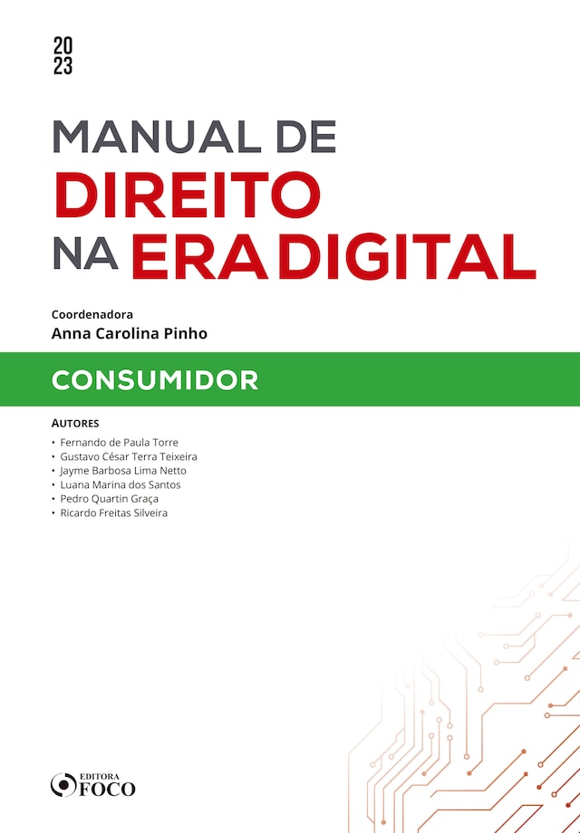 Buchcover für Manual de direito na era digital - Consumidor