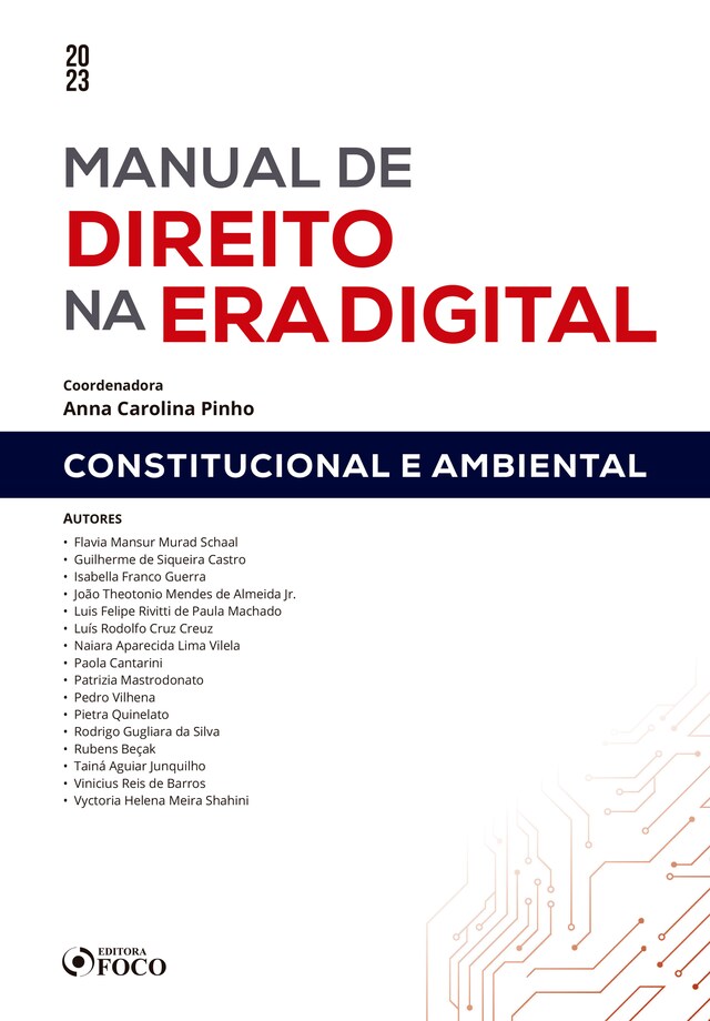 Bokomslag för Manual de direito na era digital - Constitucional e ambiental