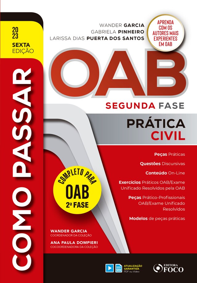 Buchcover für OAB Segunda Fase