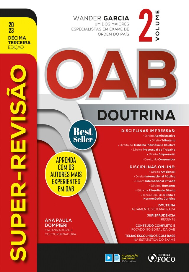 Bokomslag för Super-revisão OAB - Doutrina completa - Vol. 02