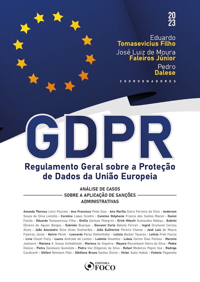 Okładka książki dla GDPR - Regulamento Geral sobre a Proteção de Dados da União Europeia