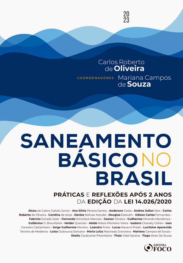 Copertina del libro per Saneamento básico no Brasil