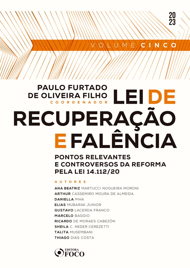 Buchcover für Lei de recuperação e falência - Vol. 5