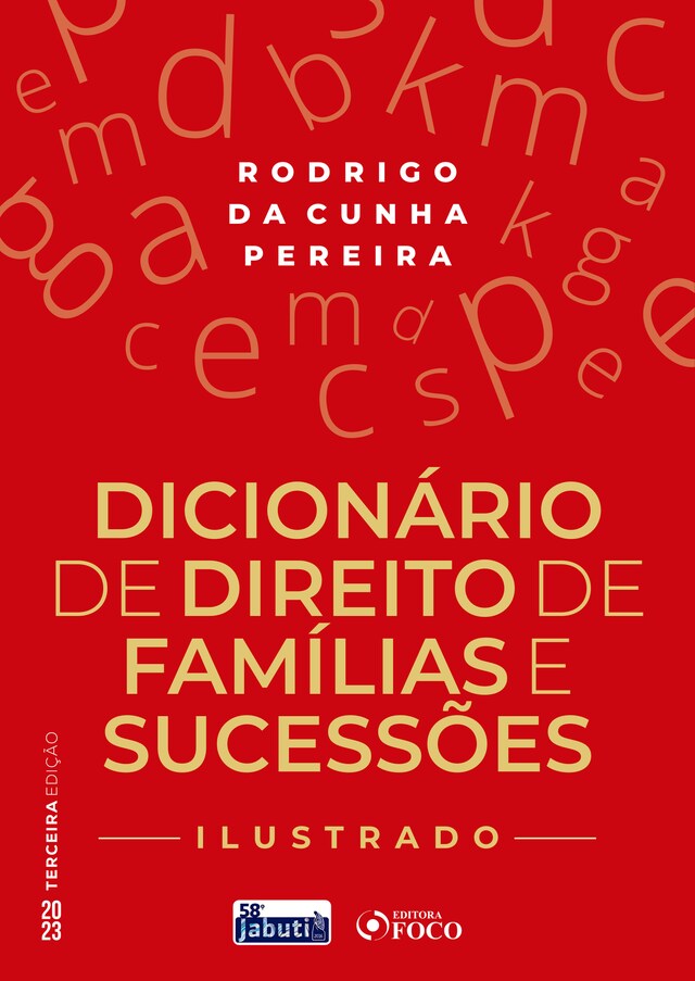 Book cover for Dicionário de direito de famílias e sucessões