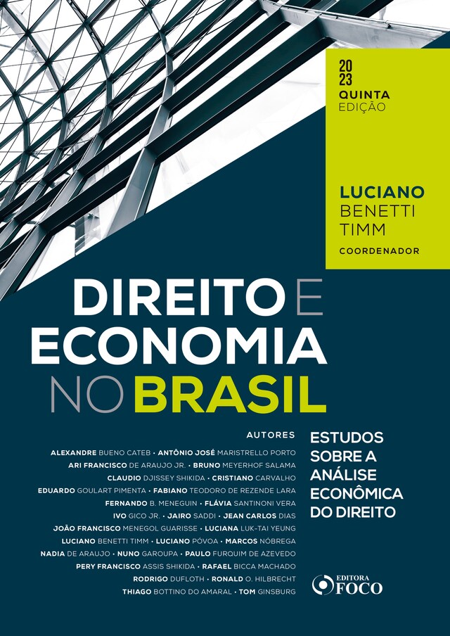 Copertina del libro per Direito e Economia no Brasil