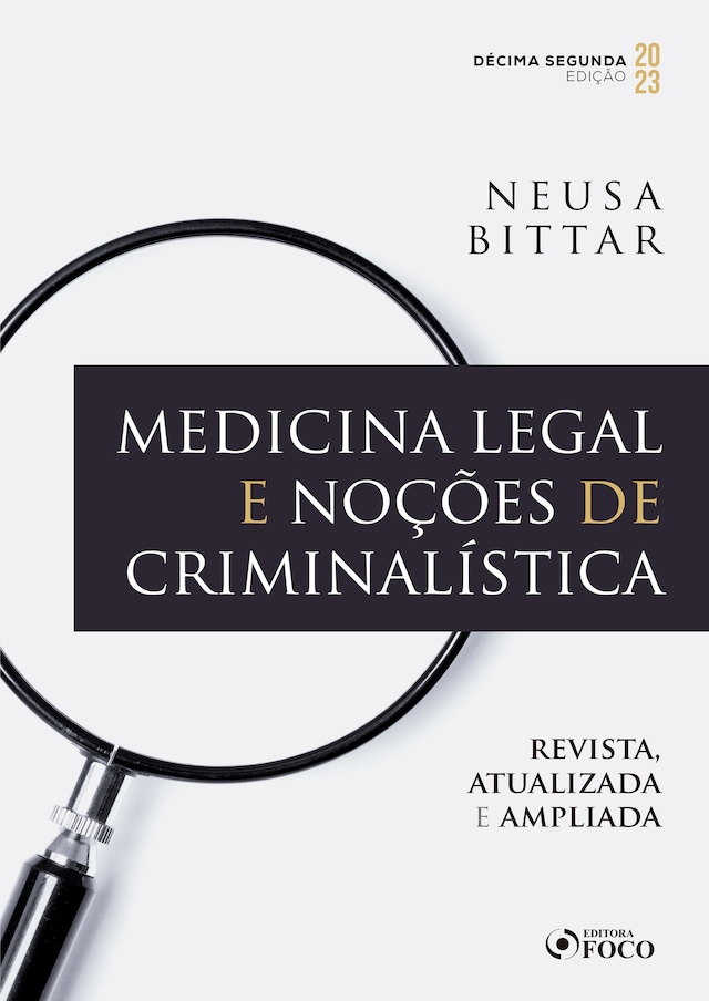 Book cover for Medicina Legal e Noções de Criminalística