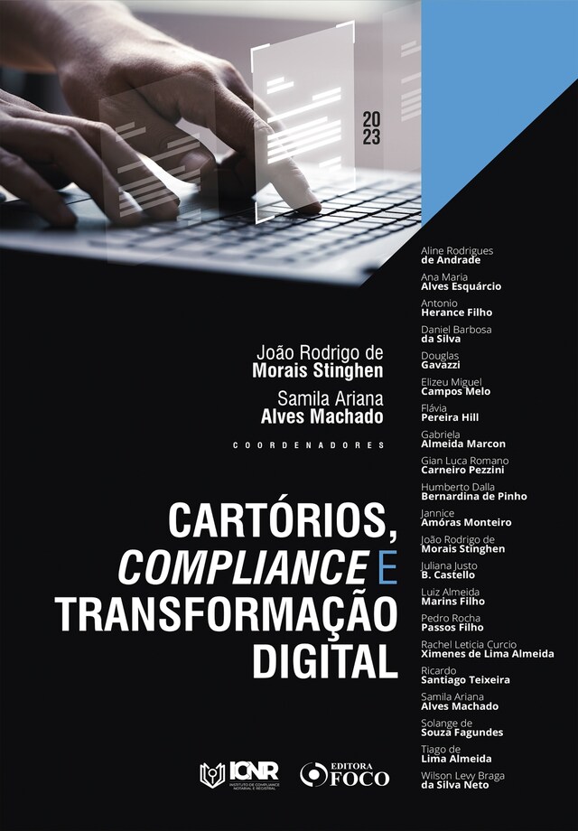 Book cover for Cartórios, Compliance e Transformação Digital - 1ª Ed - 2023