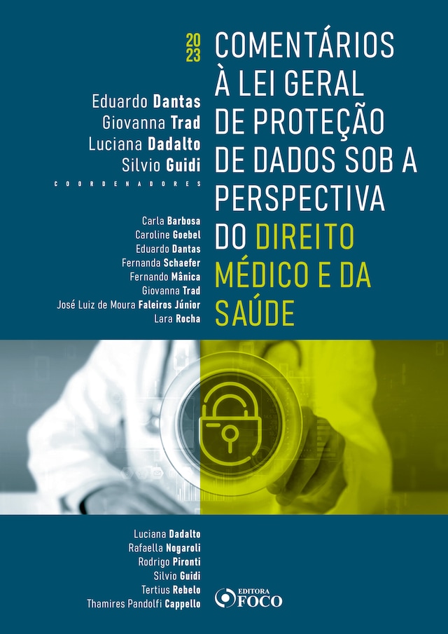 Kirjankansi teokselle Comentários à Lei Geral de Proteção de Dados