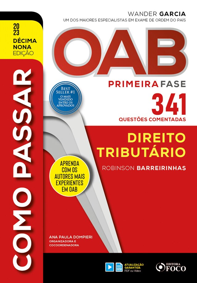 Bogomslag for Como passar OAB –  Direito Tributário