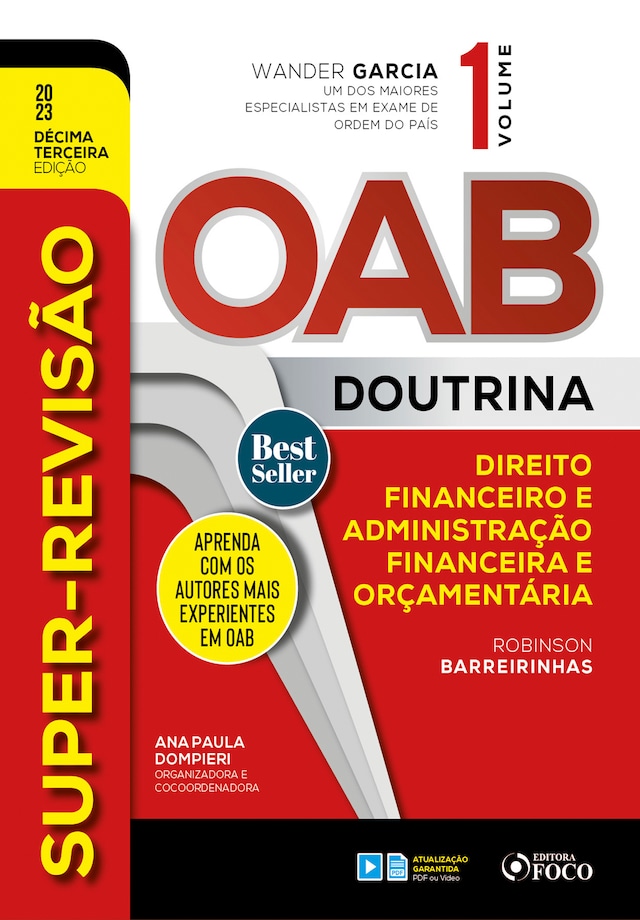 Book cover for Super-Revisão OAB Doutrina - Direito Financeiro e AFO