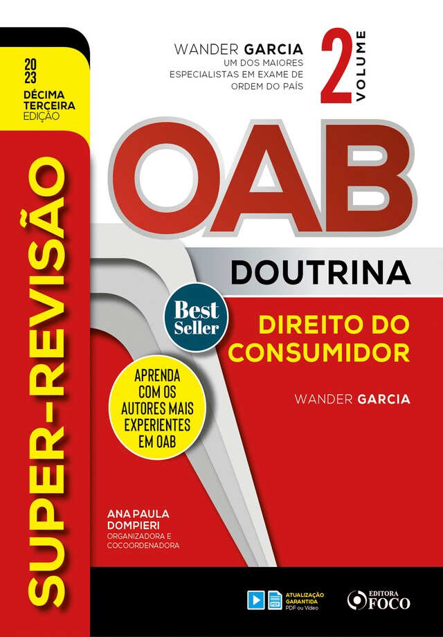 Copertina del libro per Super-Revisão OAB Doutrina - Direito Consumidor