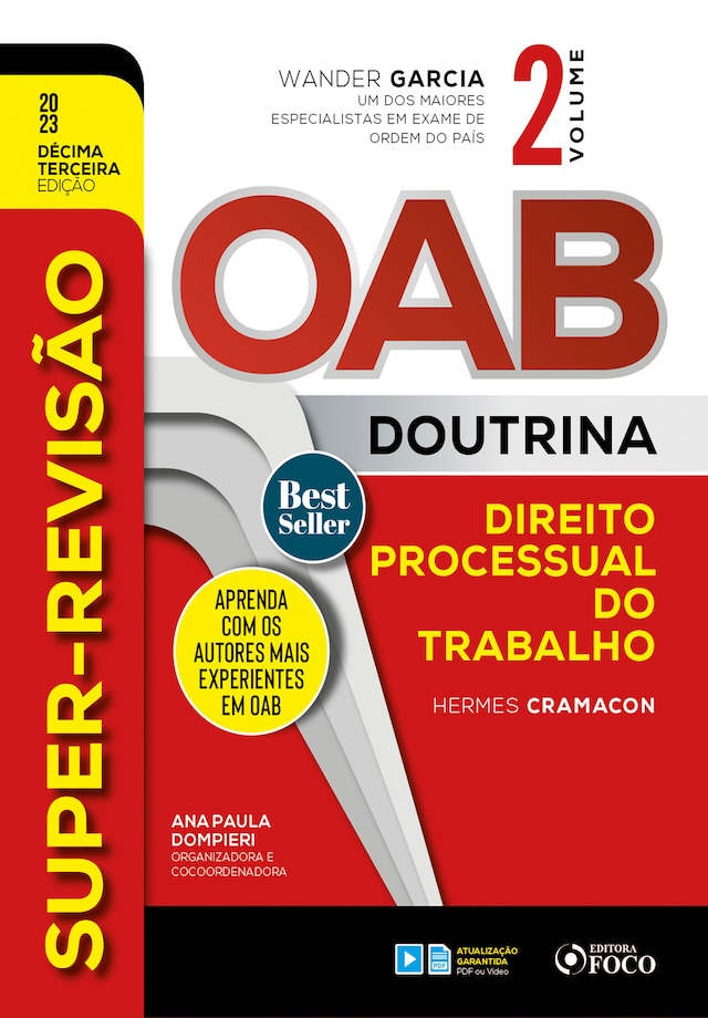 Book cover for Super-Revisão OAB Doutrina - Direito Processual do Trabalho