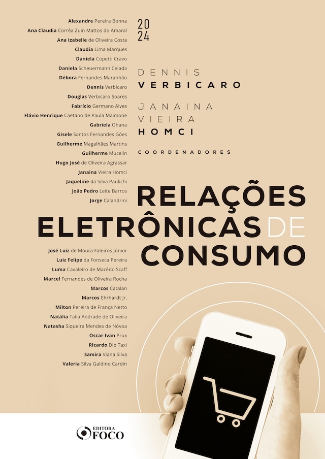 Okładka książki dla Relações Eletrônicas de Consumo