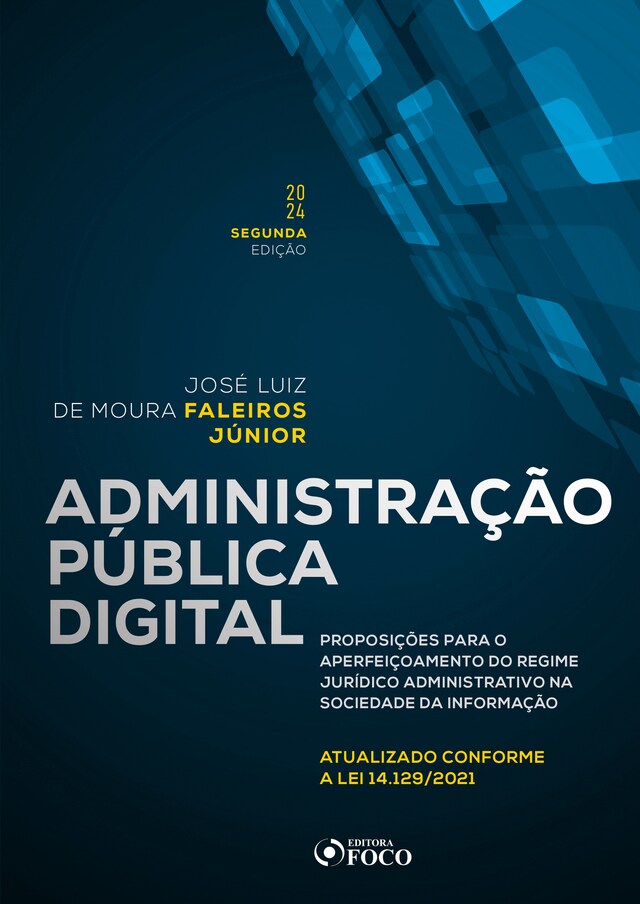 Kirjankansi teokselle Administração Pública Digital