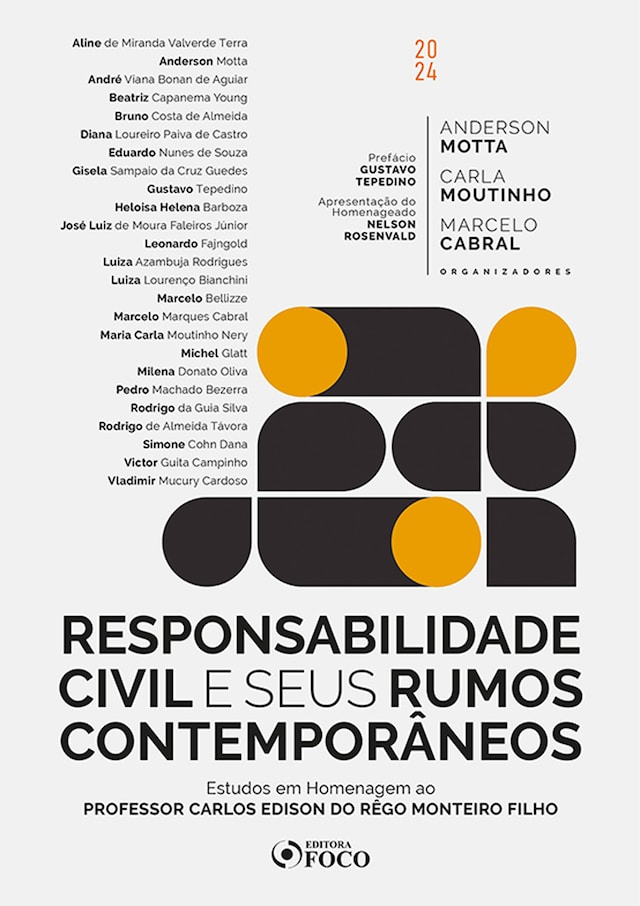 Book cover for Responsabilidade Civil e seus Rumos Contemporâneos