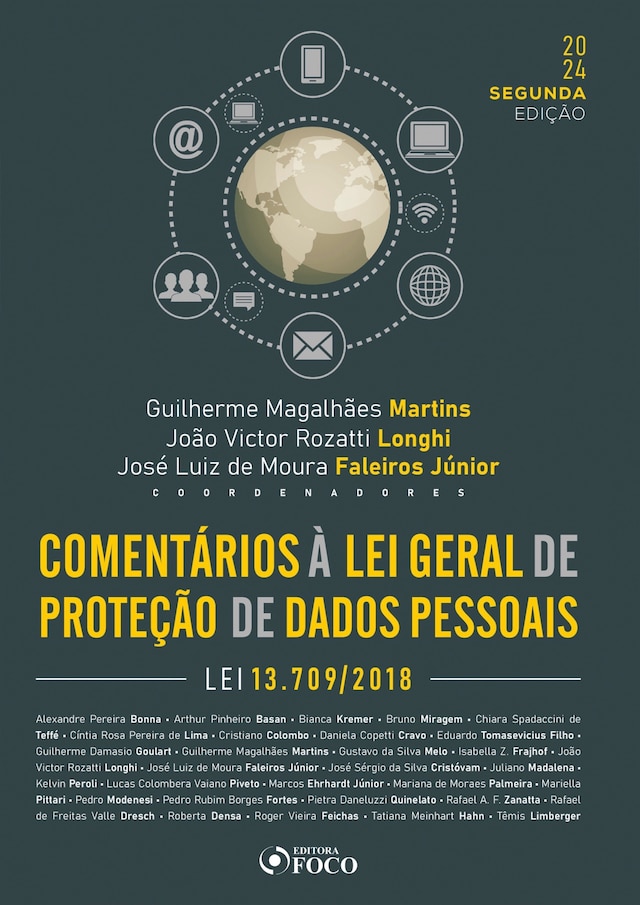 Buchcover für Comentários à Lei Geral de Proteção de Dados