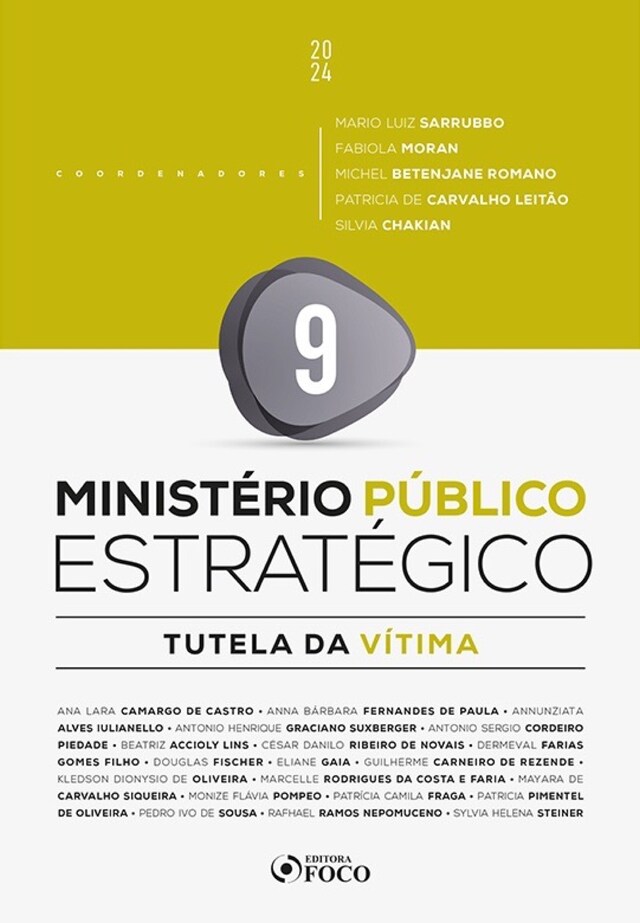 Book cover for Ministério Público Estratégico - Tutela da Vítima