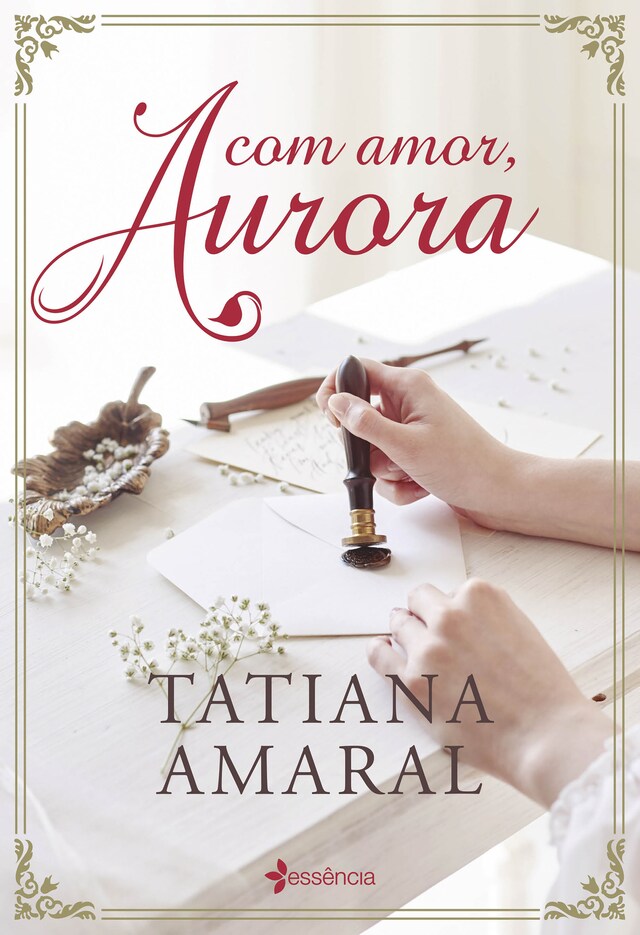 Portada de libro para Com amor, Aurora