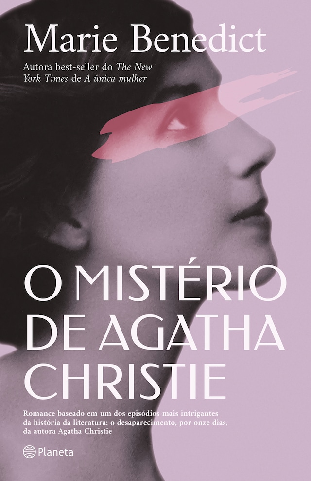 Portada de libro para O mistério de Agatha Christie