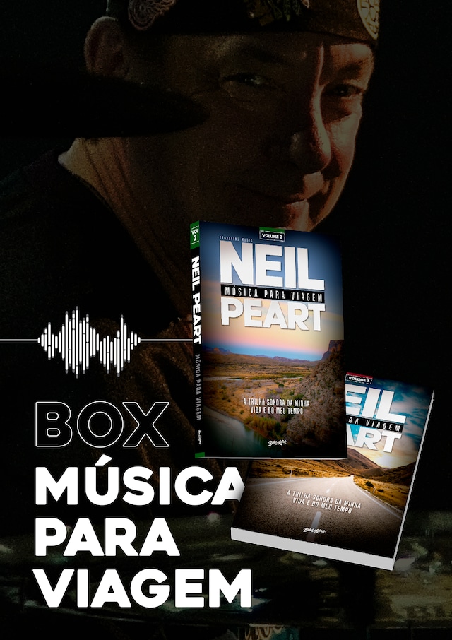 Boekomslag van Box Música para viagem