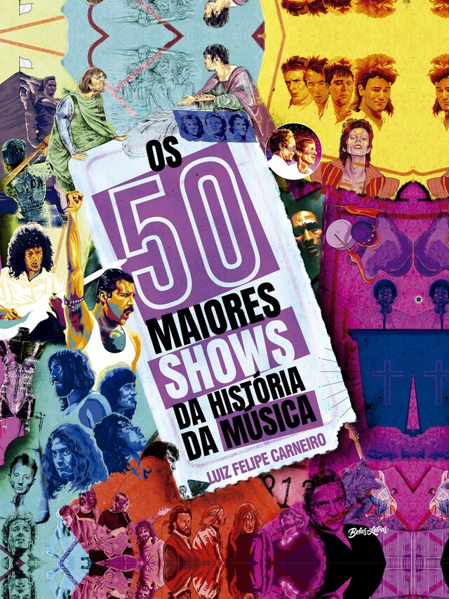 Buchcover für Os 50 maiores shows da história da música