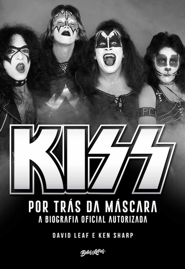 Copertina del libro per Kiss – Por trás da máscara