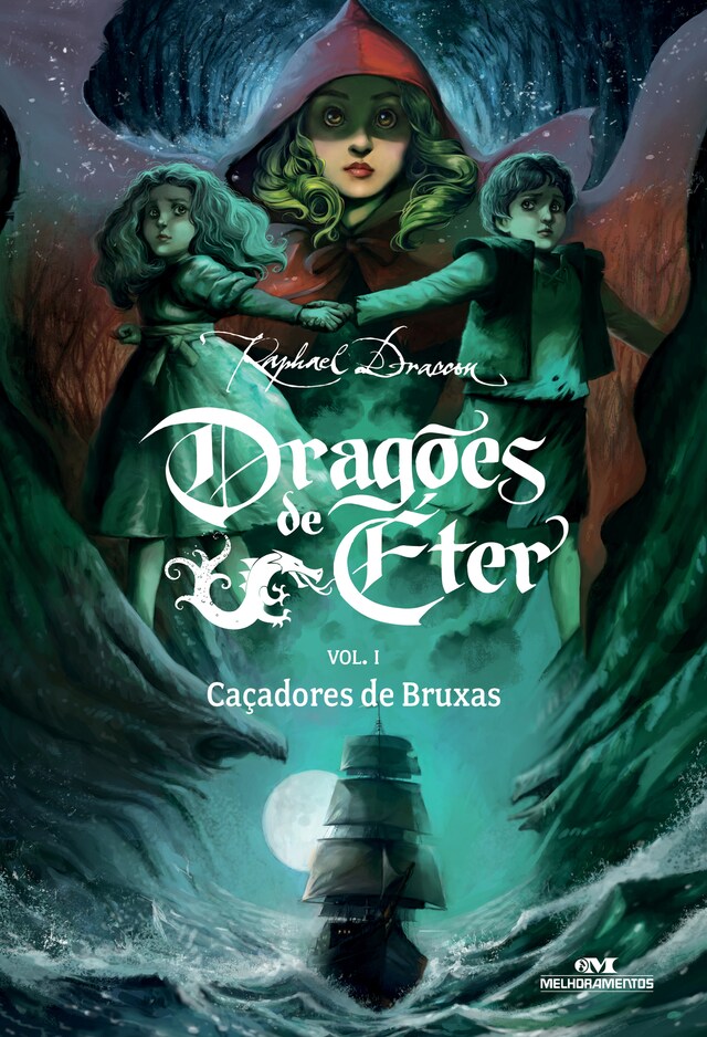 Portada de libro para Caçadores de bruxas