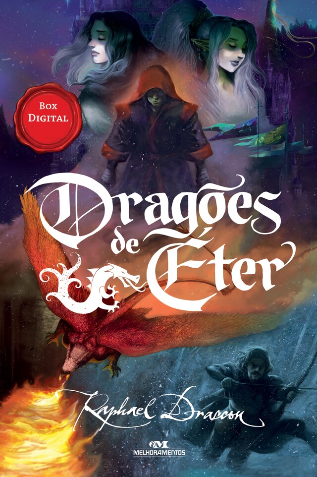 Portada de libro para Box Dragões de Éter