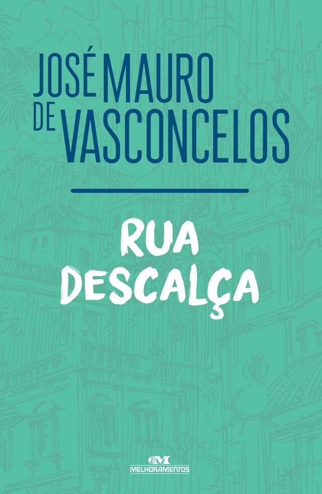 Portada de libro para Rua descalça