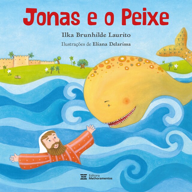 Portada de libro para Jonas e o peixe