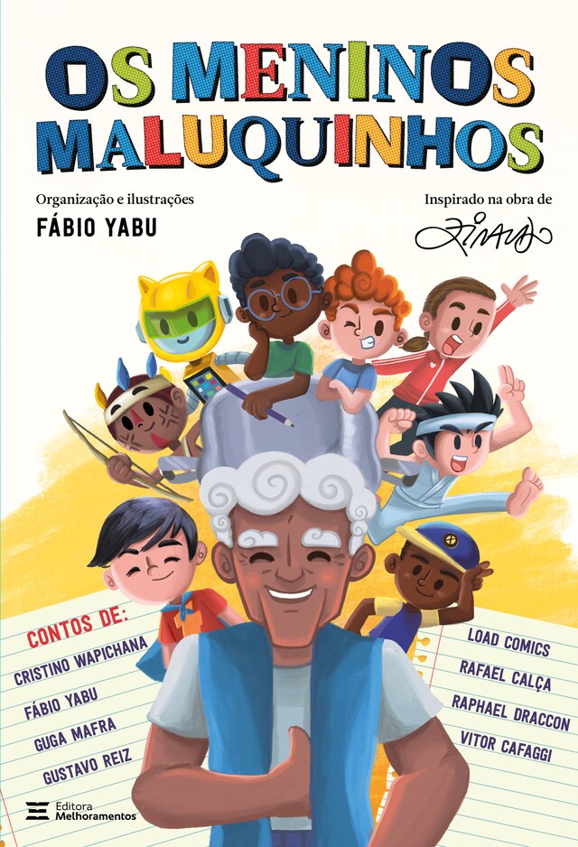 Portada de libro para Os Meninos Maluquinhos