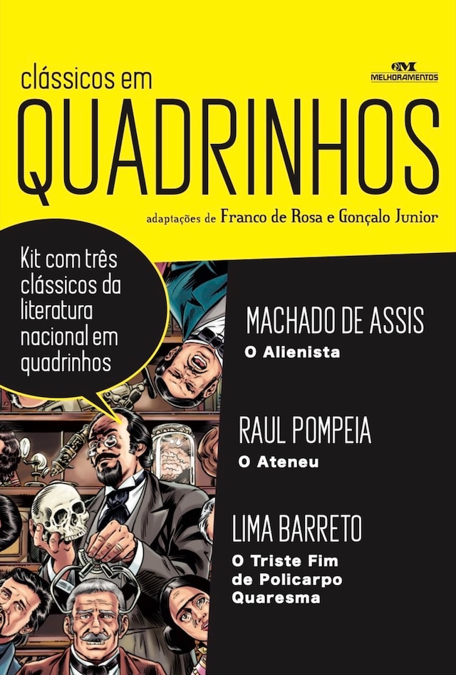 Kirjankansi teokselle Box Clássicos em Quadrinhos