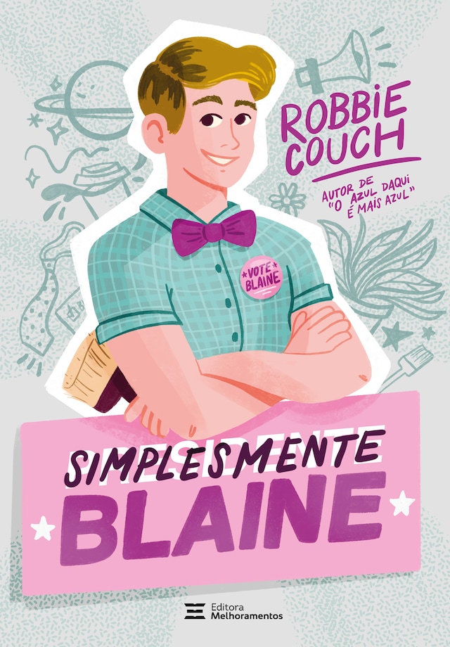 Book cover for Simplesmente Blaine – Autor best-seller do New York Times