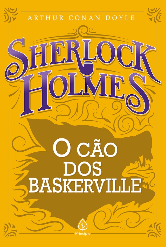 Book cover for Sherlock Holmes - O cão dos Baskerville