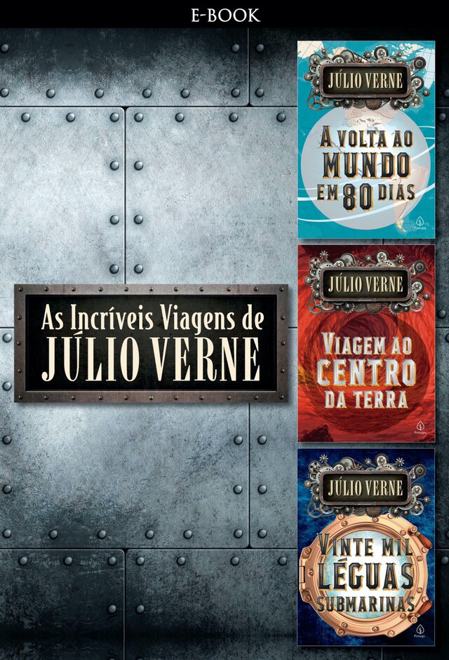 Book cover for As Incríveis Viagens de Júlio Verne