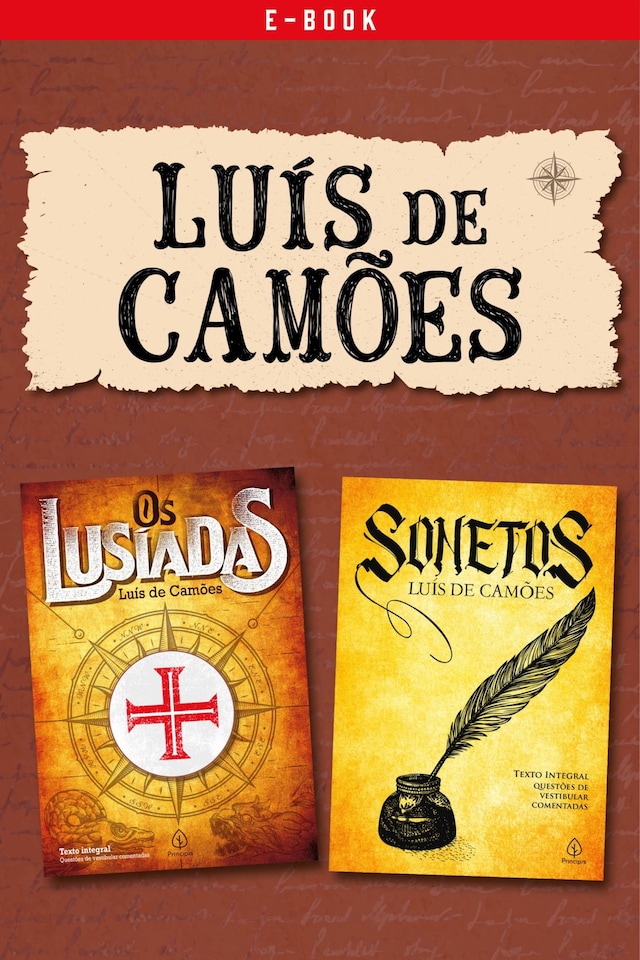 Kirjankansi teokselle Luís de Camões