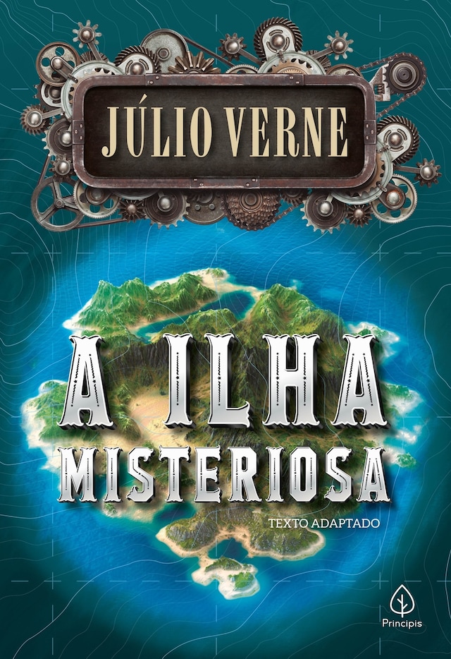 Copertina del libro per A ilha misteriosa