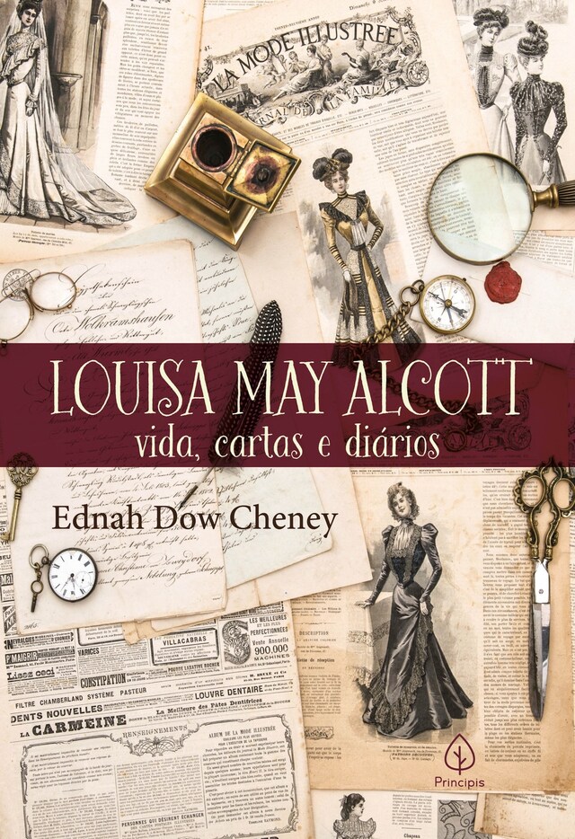 Kirjankansi teokselle Louisa May Alcott: vida, cartas e diários