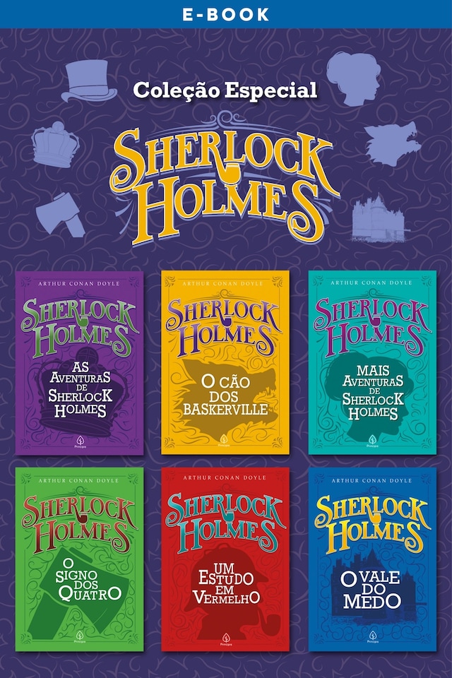 Okładka książki dla Coleção Especial Sherlock Holmes