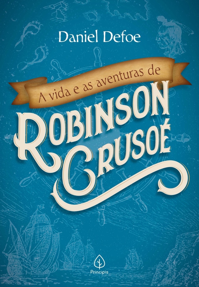 Couverture de livre pour A vida e as aventuras de Robinson Crusoé