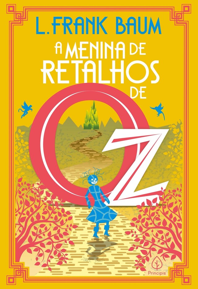 Kirjankansi teokselle A Menina de Retalhos de Oz
