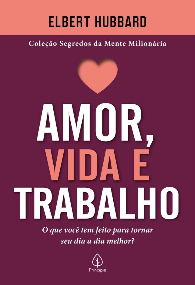 Book cover for Amor, vida e trabalho