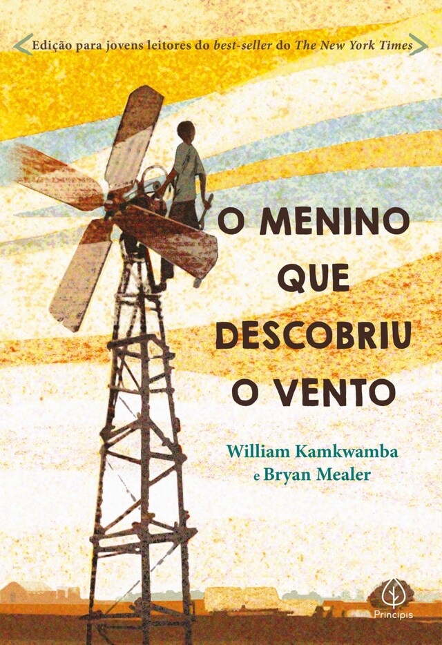 Book cover for O menino que descobriu o vento