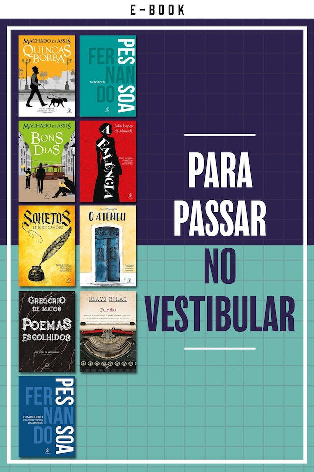 Book cover for Para passar no vestibular
