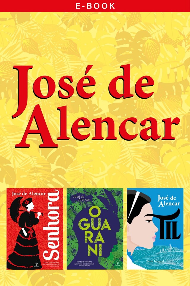 Kirjankansi teokselle Obras essenciais de José de Alencar